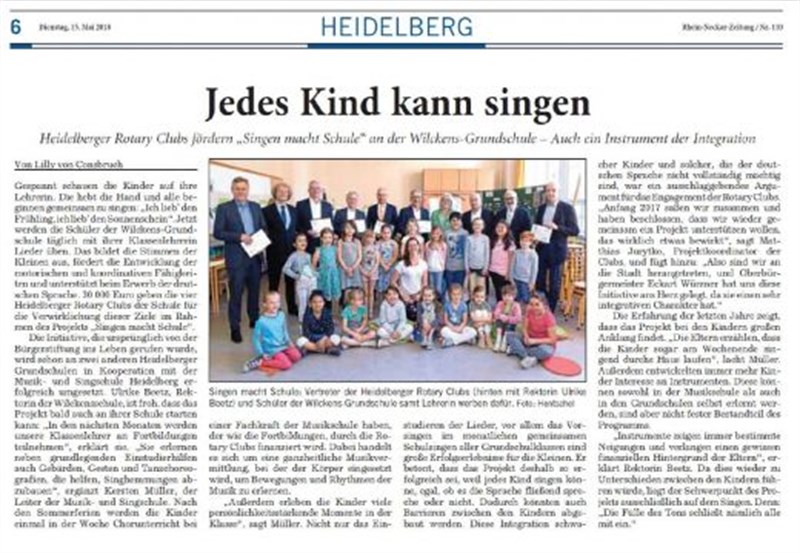 Jedes Kind kann singen