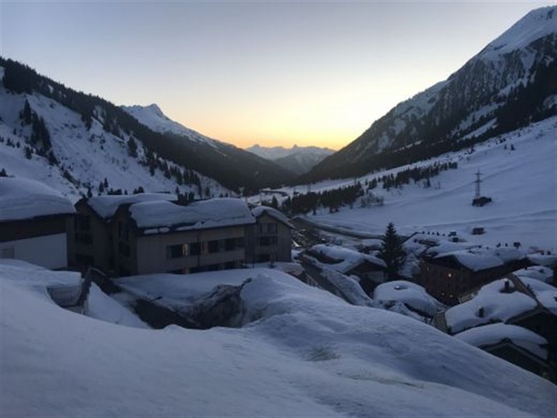 Skifahren am Arlberg