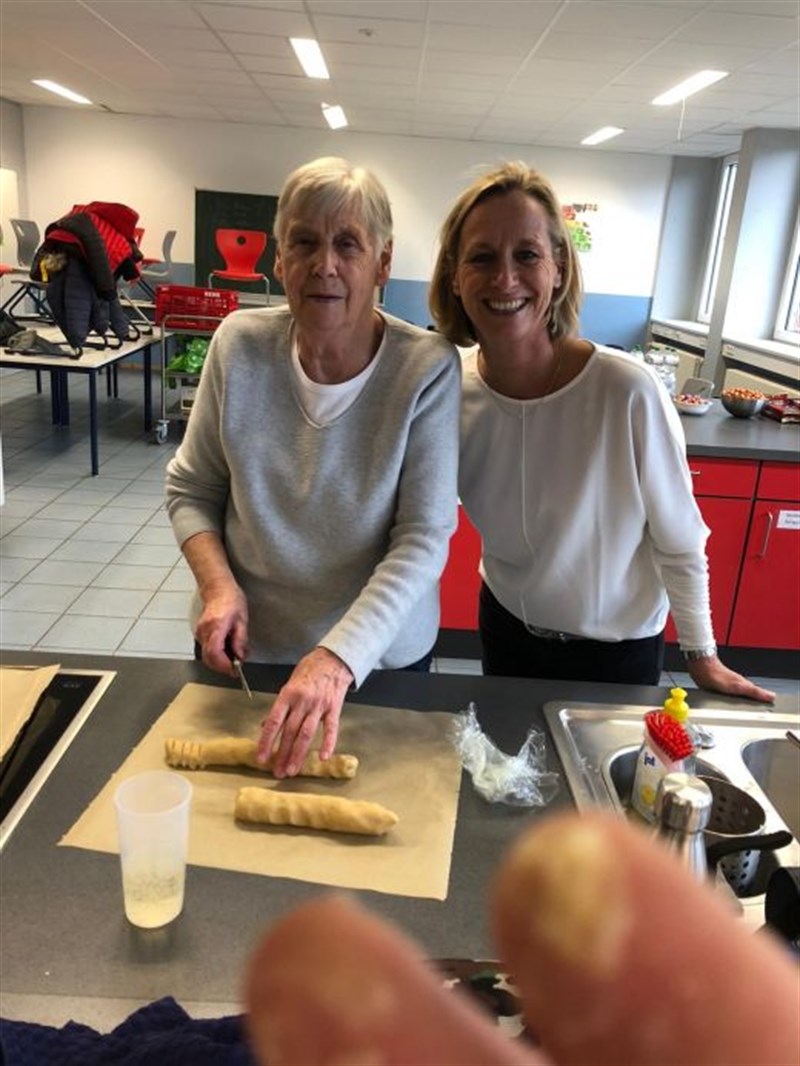 In der Weihnachtsbäckerei